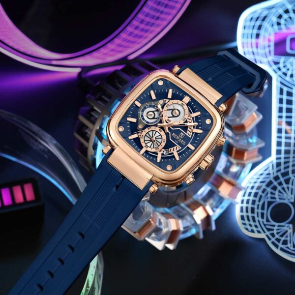 Original Reward Vip Luxury Brand Blue Color Watch For Men